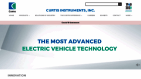 What Curtisinstruments.com website looked like in 2021 (2 years ago)