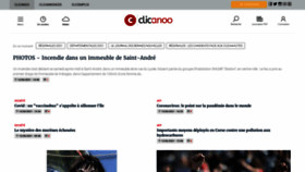 What Clicanoo.re website looked like in 2021 (2 years ago)