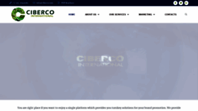 What Ciberco.com website looked like in 2021 (4 years ago)