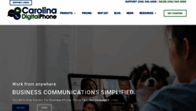 What Carolinadigitalphone.com website looked like in 2021 (2 years ago)