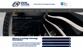 What Castingstechnology.com website looked like in 2021 (3 years ago)