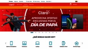 What Catalogo.claro.com.ec website looked like in 2021 (2 years ago)