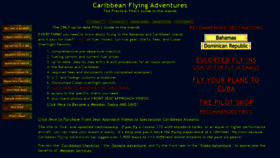 What Caribbeanflyingadventures.com website looked like in 2021 (2 years ago)