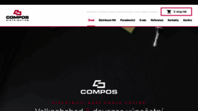 What Compos.cz website looked like in 2021 (2 years ago)