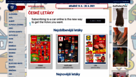 What Ceske-letaky.eu website looked like in 2021 (2 years ago)