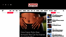 What Canadanewsmedia.ca website looked like in 2021 (2 years ago)
