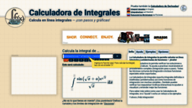 What Calculadora-de-integrales.com website looked like in 2021 (2 years ago)