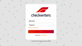 What Checkwriterspayrollhr.com website looked like in 2021 (2 years ago)