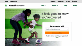 What Coverme.com website looked like in 2021 (2 years ago)