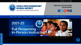 What Cvesd.org website looked like in 2021 (2 years ago)