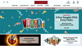 What Clarins.com.sg website looked like in 2021 (2 years ago)
