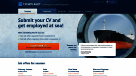 What Crewplanet.eu website looked like in 2021 (2 years ago)