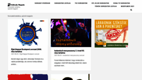 What Csibeszkemagazin.hu website looked like in 2021 (2 years ago)