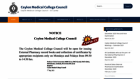 What Cmcc.lk website looked like in 2021 (2 years ago)