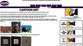What Cartoon-art.net website looked like in 2021 (2 years ago)