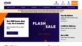 What Chatrwireless.com website looked like in 2021 (4 years ago)