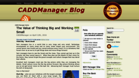 What Caddmanager.com website looked like in 2021 (2 years ago)