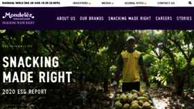 What Cadbury.com website looked like in 2021 (2 years ago)