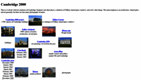 What Cambridge2000.com website looked like in 2021 (2 years ago)