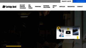 What Cartridgeworldusa.com website looked like in 2021 (2 years ago)