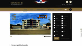 What Century21norte.com website looked like in 2021 (2 years ago)