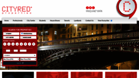 What Cityred.co.uk website looked like in 2021 (2 years ago)