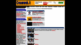 What Creamweb.it website looked like in 2021 (2 years ago)