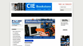 What Ciebookstore.com website looked like in 2021 (2 years ago)