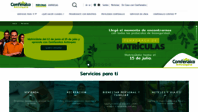 What Comfenalcoantioquia.com website looked like in 2021 (2 years ago)