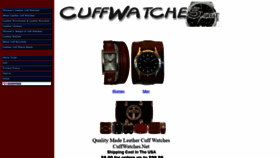 What Cuffwatches.net website looked like in 2021 (2 years ago)