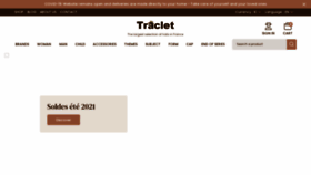 What Chapellerie-traclet.com website looked like in 2021 (2 years ago)