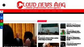What Cloudnewsmag.com website looked like in 2021 (2 years ago)