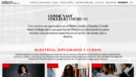 What Condenastcollegeamericas.com website looked like in 2021 (2 years ago)