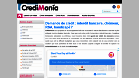 What Credimania.com website looked like in 2021 (2 years ago)