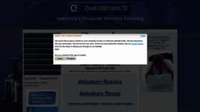 What Crash-2000.com website looked like in 2021 (2 years ago)