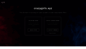 What Crazygirls.xyz website looked like in 2021 (2 years ago)