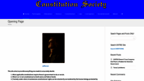 What Constitution.org website looked like in 2021 (2 years ago)