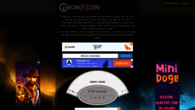 What Chronox.co.in website looked like in 2021 (2 years ago)