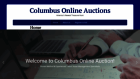 What Columbusonlineauctions.com website looked like in 2021 (2 years ago)