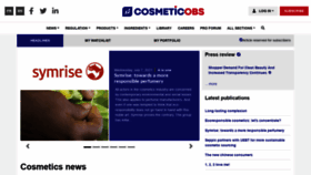 What Cosmeticobs.com website looked like in 2021 (2 years ago)