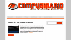 What Compubinario.com website looked like in 2021 (2 years ago)
