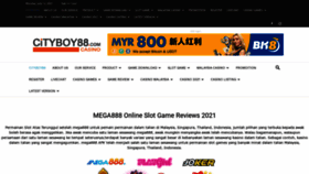 What Cityboy88.com website looked like in 2021 (2 years ago)