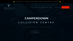 What Camperdowncollisioncentre.com.au website looked like in 2021 (2 years ago)