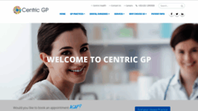What Centricgp.ie website looked like in 2021 (2 years ago)