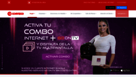 What Comteco.com.bo website looked like in 2021 (2 years ago)