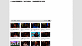 What Casocerradocapituloscompletos.com website looked like in 2021 (2 years ago)