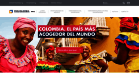 What Colombiatrade.com.co website looked like in 2021 (2 years ago)