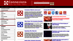 What Connexions.org website looked like in 2021 (3 years ago)