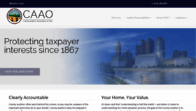 What Caao.org website looked like in 2021 (2 years ago)