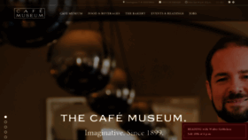 What Cafemuseum.at website looked like in 2021 (2 years ago)